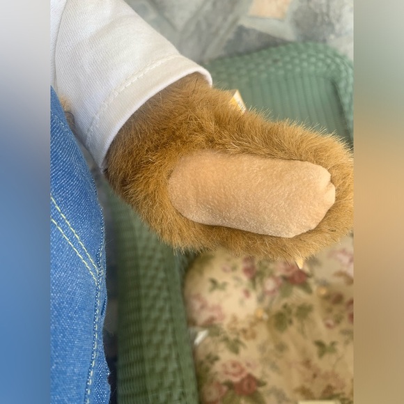 2005 Vermont 16” Teddy bear With Bouquet Of Red Roses - Picture 7 of 12